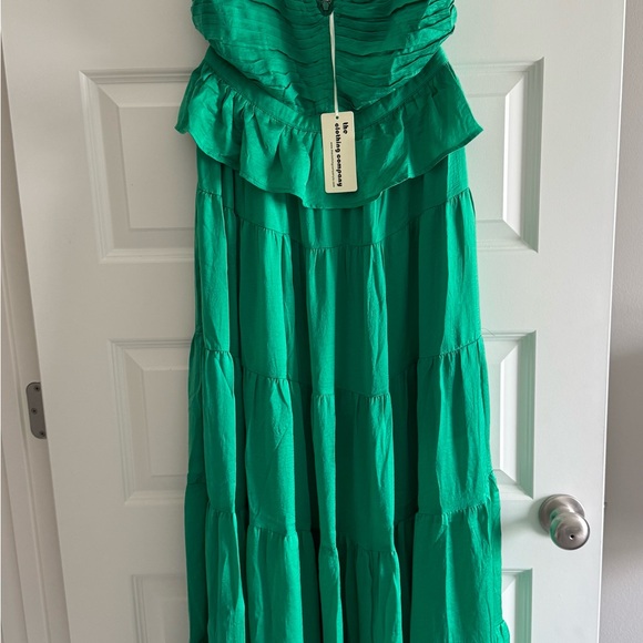 Green Maxi Dress - Picture 2 of 5